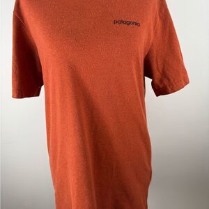 Patagonia Men's Short Sleeve Tee in Rust